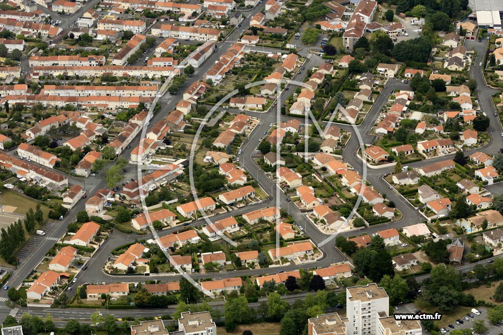 Photo arienne de Cholet (Libration)