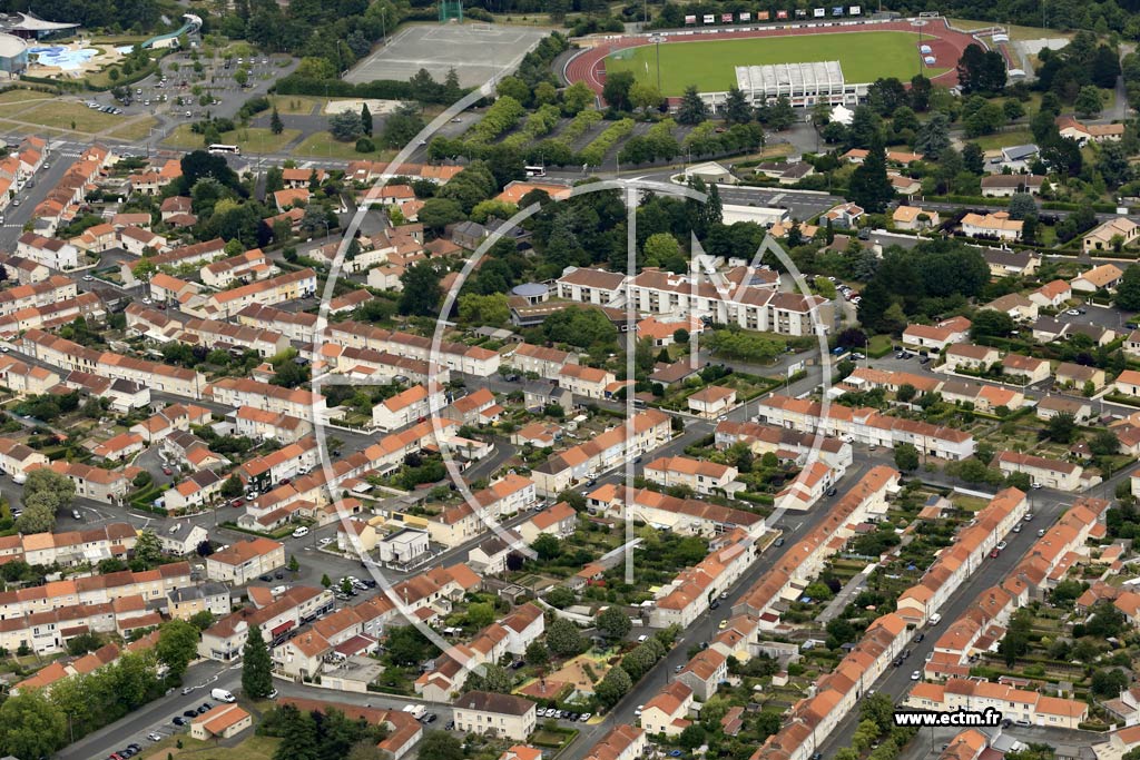 Photo arienne de Cholet (Libration)