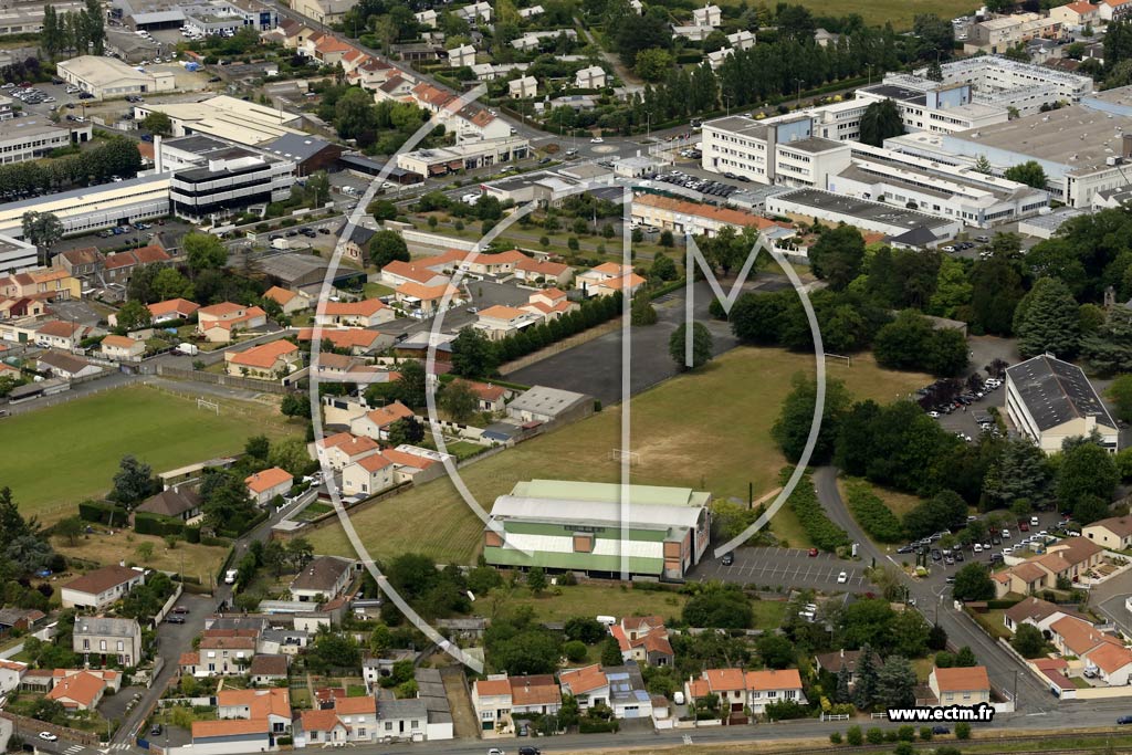 Photo arienne de Cholet (Lorraine)