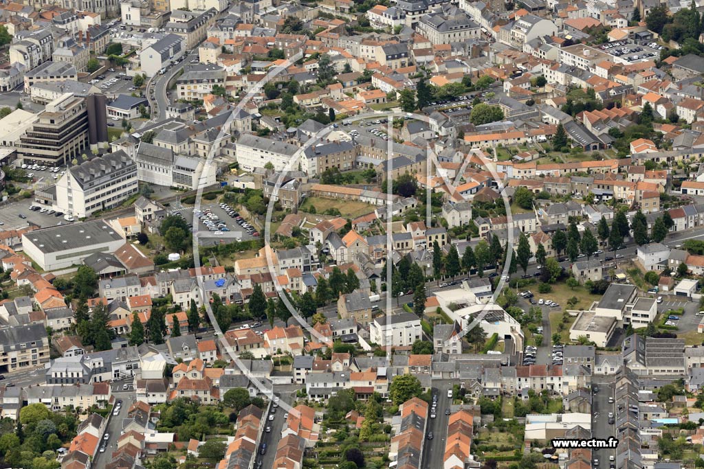 Photo arienne de Cholet (Lorraine)