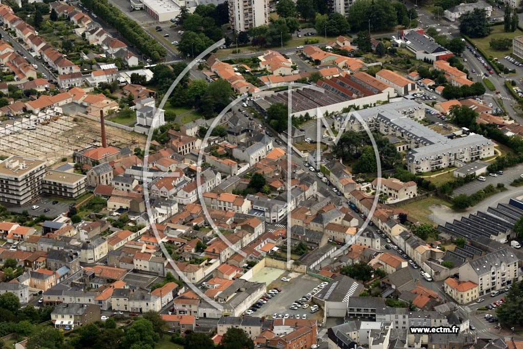 Photo arienne de Cholet (Lorraine)