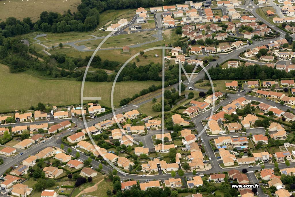 Photo arienne de Saint-Christophe-du-Bois