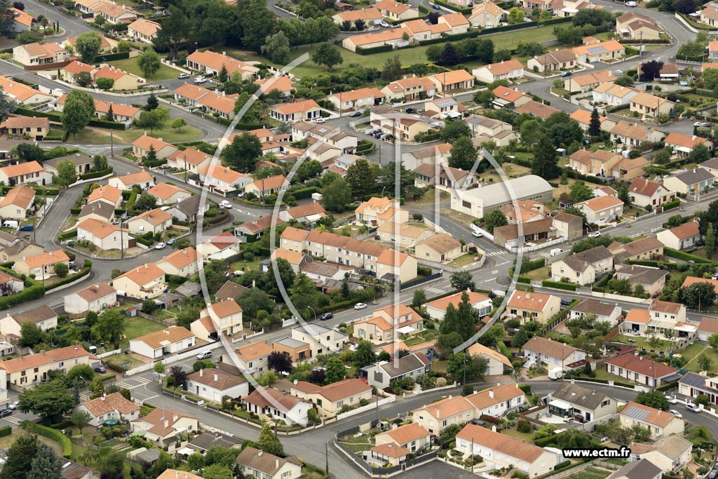 Photo arienne de Saint-Lger-sous-Cholet