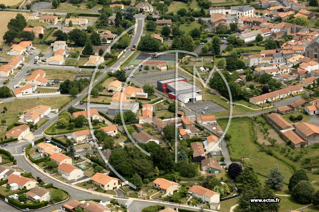 Photo arienne de Saint-Pierre-des-chaubrognes