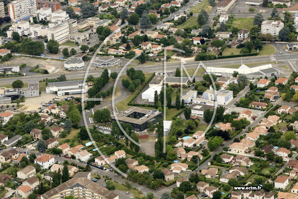 Photo arienne de Agen (Est)