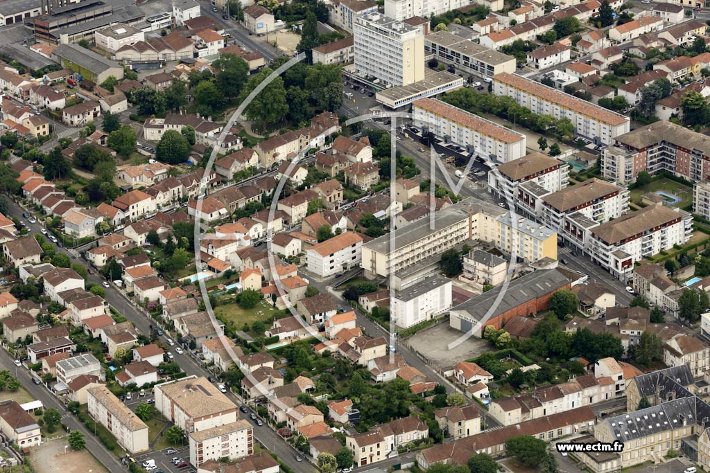 Photo arienne de Agen (Est)
