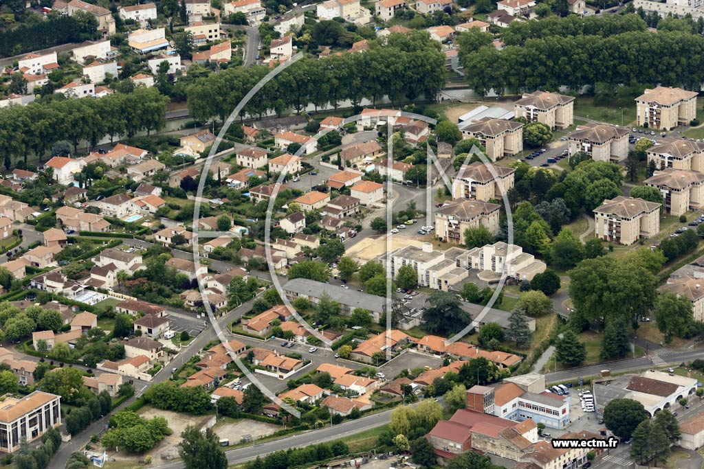 Photo arienne de Agen (Nord-Est)