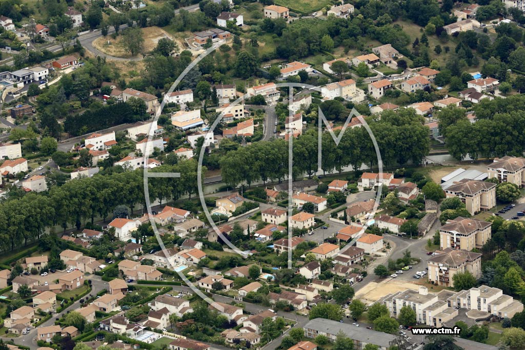 Photo arienne de Agen (Nord-Est)