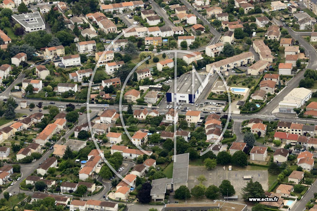 Photo arienne de Agen (Sud)