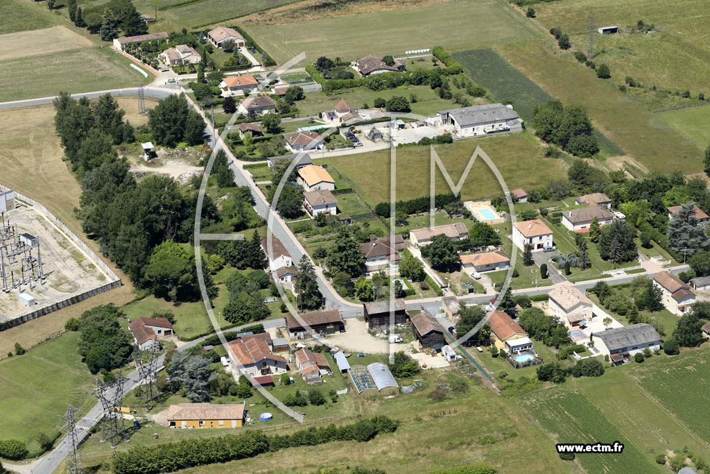 Photo arienne de Colayrac-Saint-Cirq (Sablou)