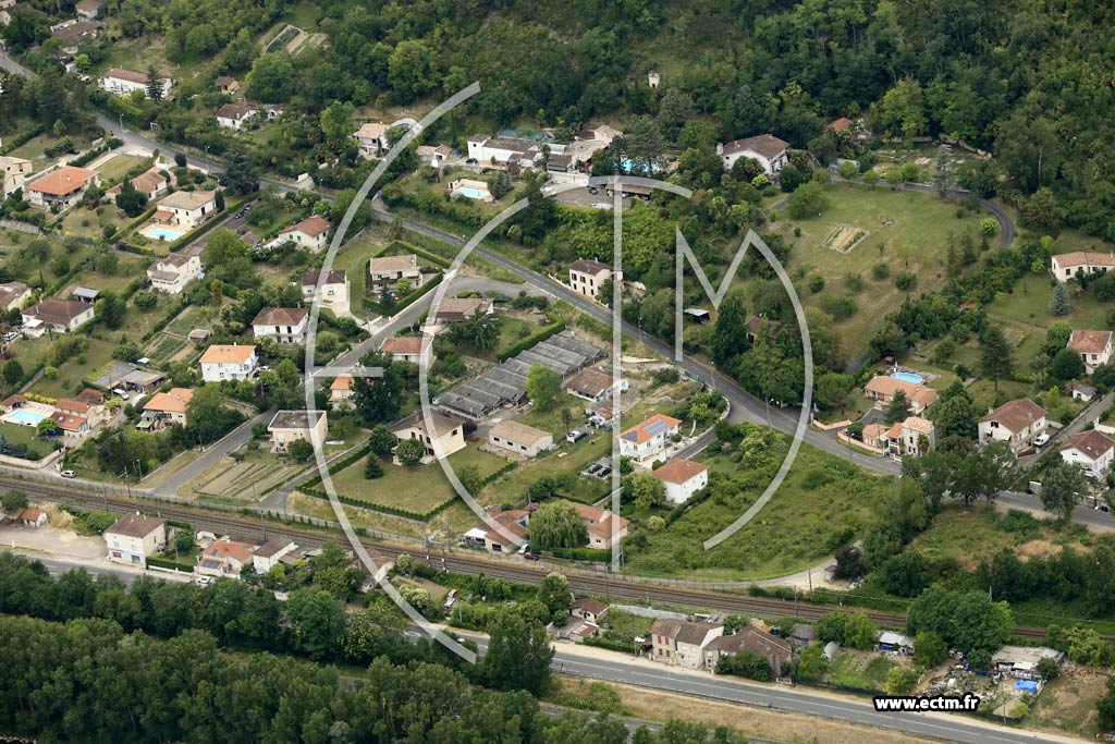 Photo arienne de Colayrac-Saint-Cirq (Saint-Jean de Vigouroux)