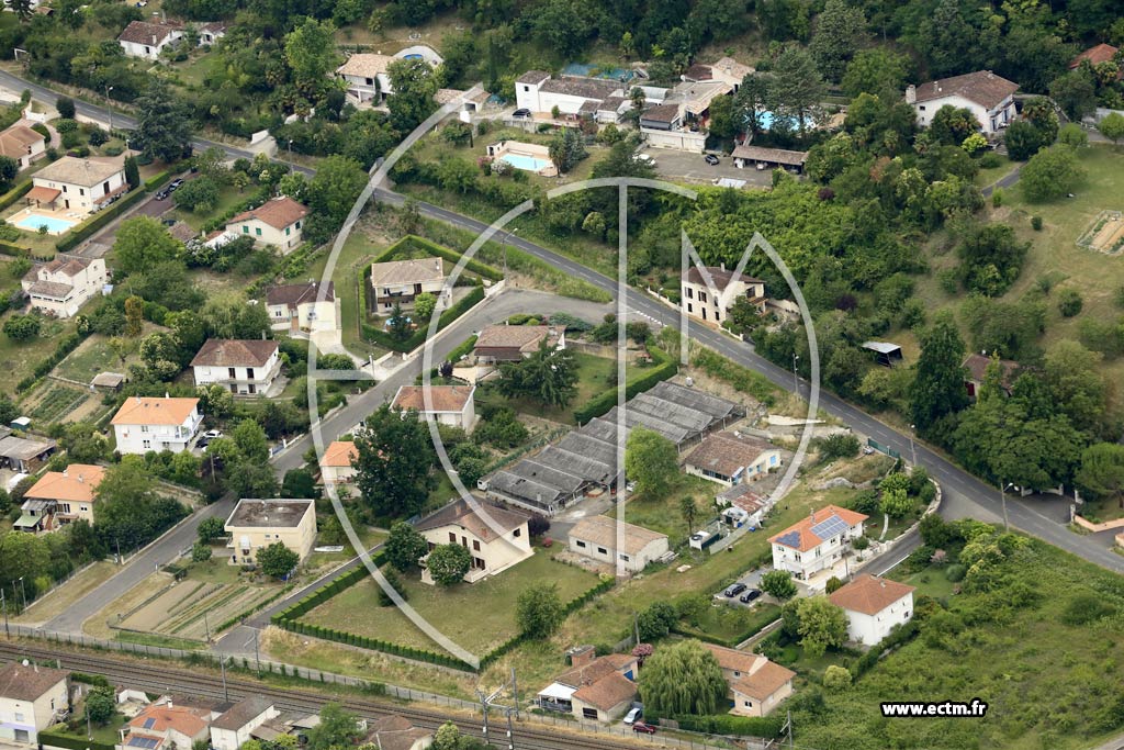Photo arienne de Colayrac-Saint-Cirq (Saint-Jean de Vigouroux)