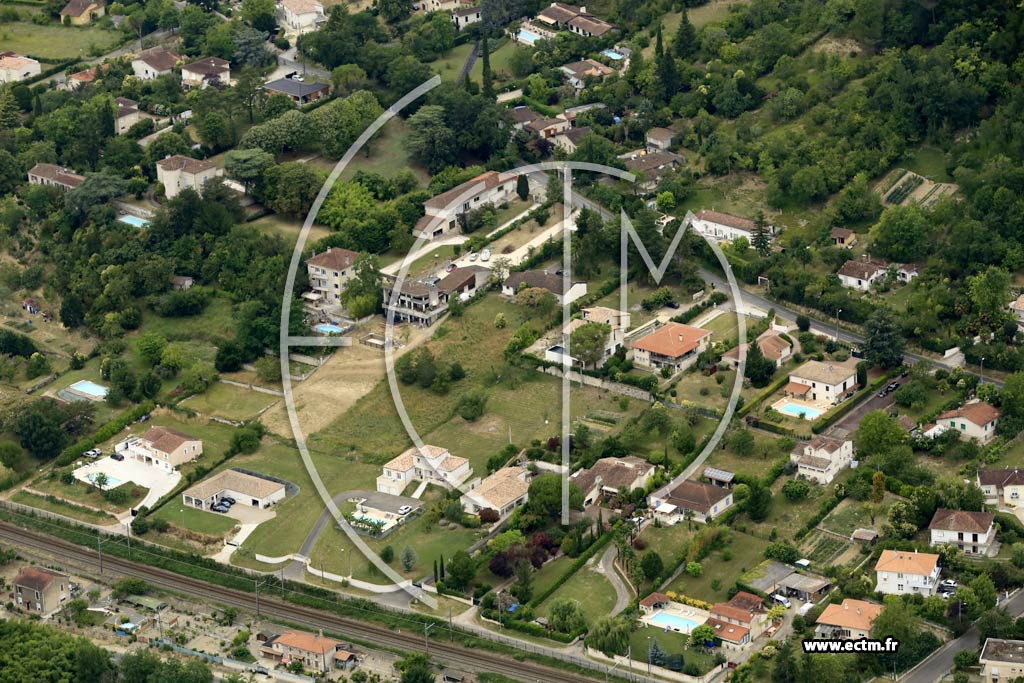 Photo arienne de Colayrac-Saint-Cirq (Saint-Jean de Vigouroux)