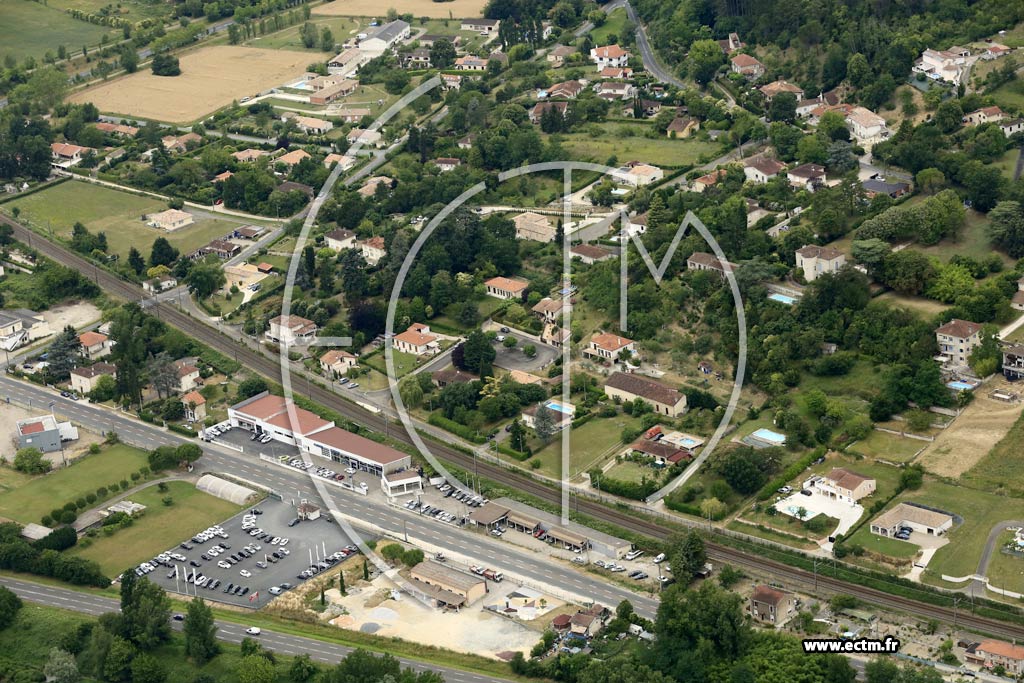 Photo arienne de Colayrac-Saint-Cirq (Saint-Jean de Vigouroux)
