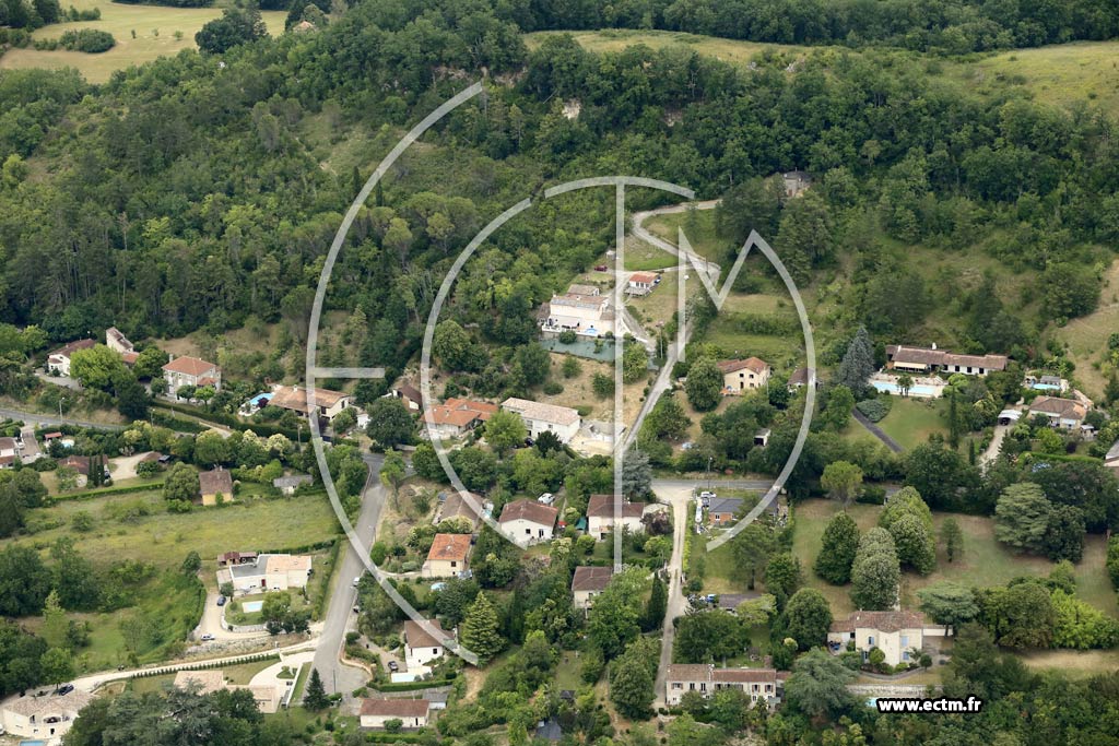 Photo arienne de Colayrac-Saint-Cirq (Saint-Jean de Vigouroux)
