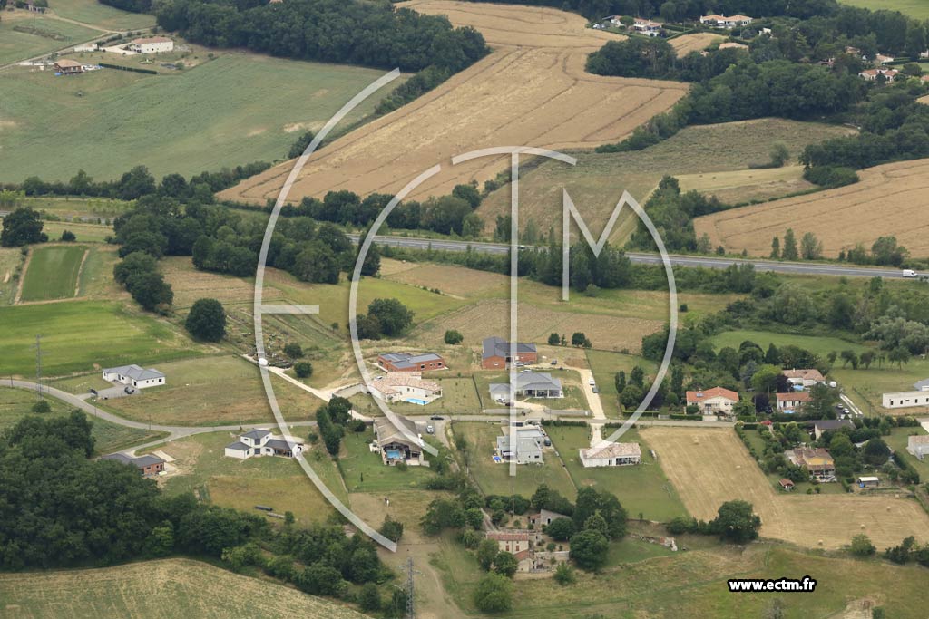 Photo arienne de Foulayronnes (les Bordes)