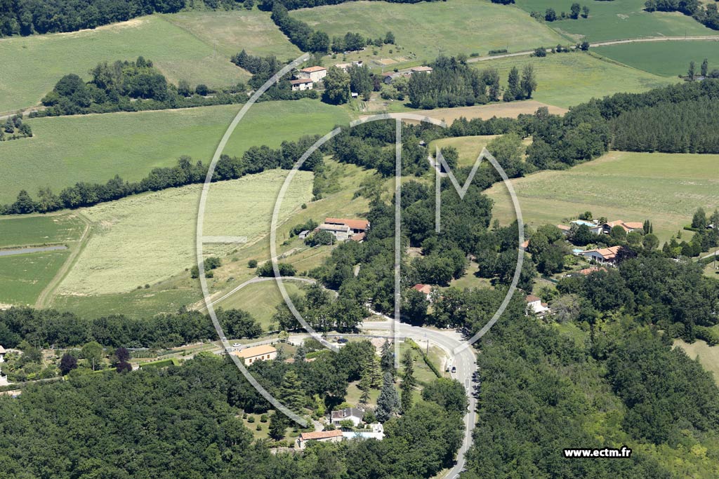 Photo arienne de Saint-Hilaire-de-Lusignan (Garitor)
