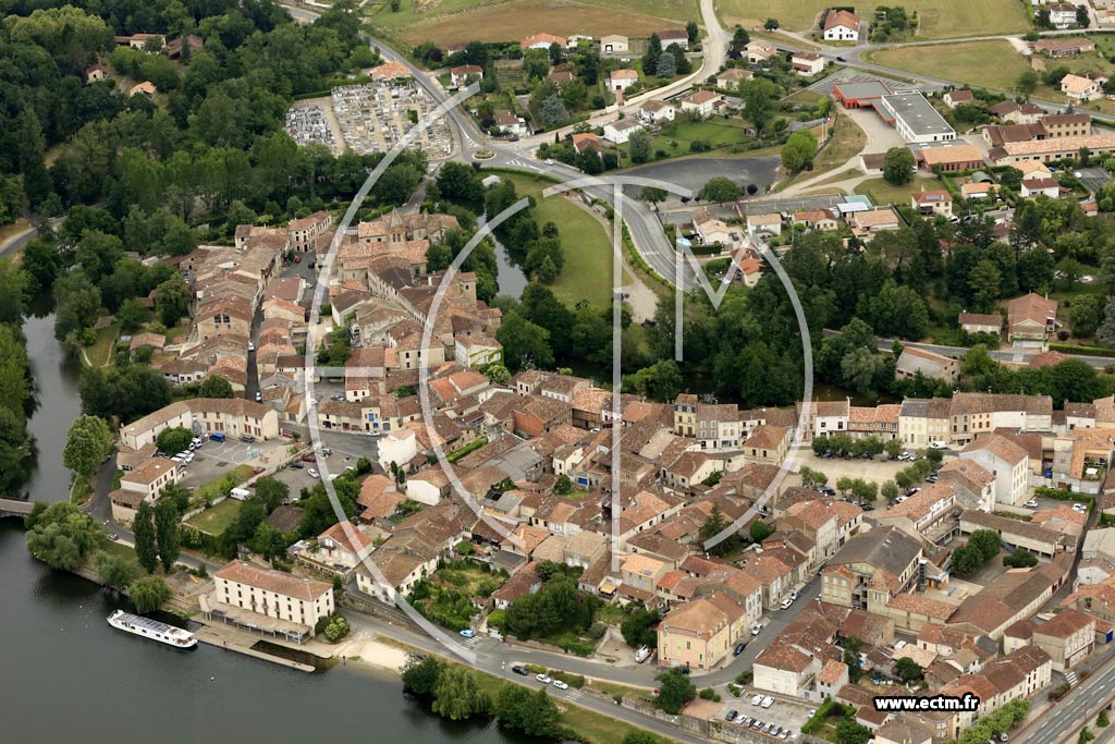 Photo arienne de Casseneuil