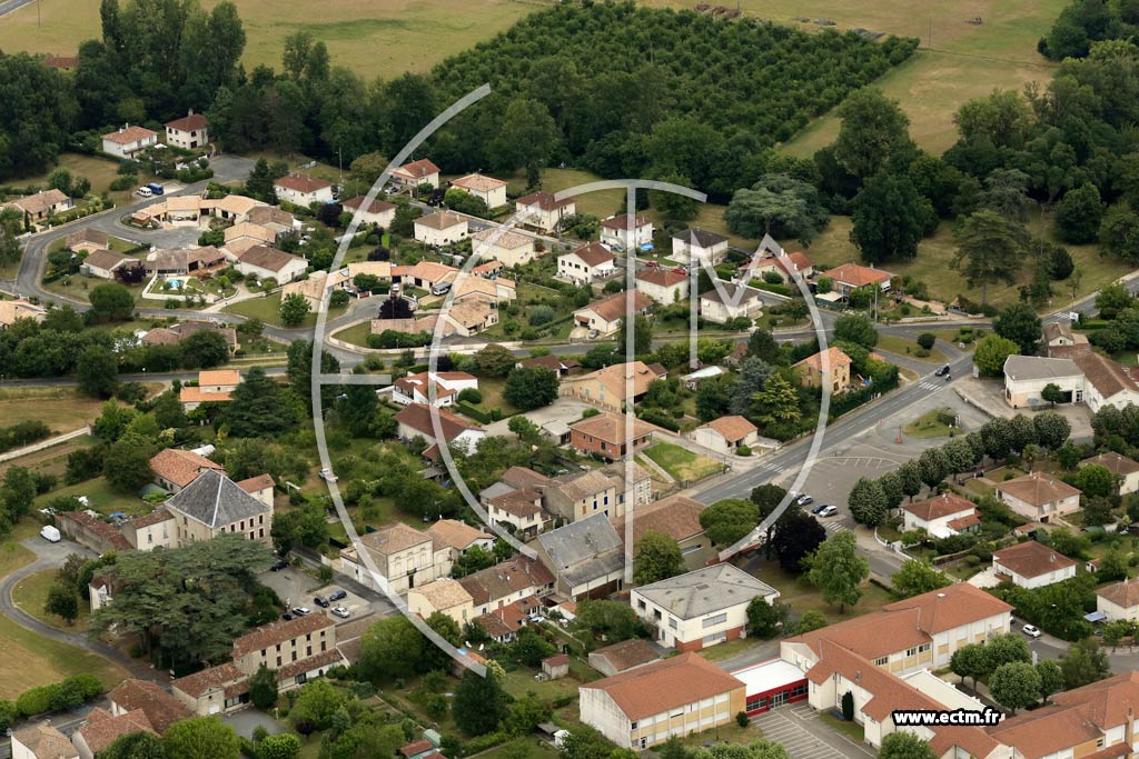 Photo arienne de Casseneuil