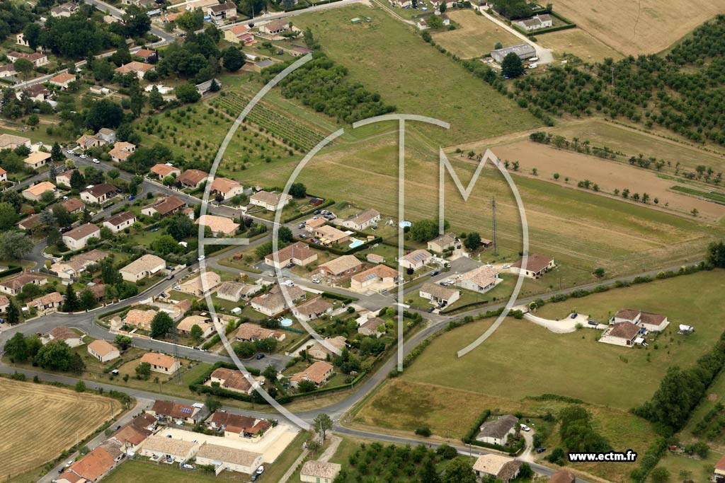Photo arienne de Castelmoron-sur-Lot