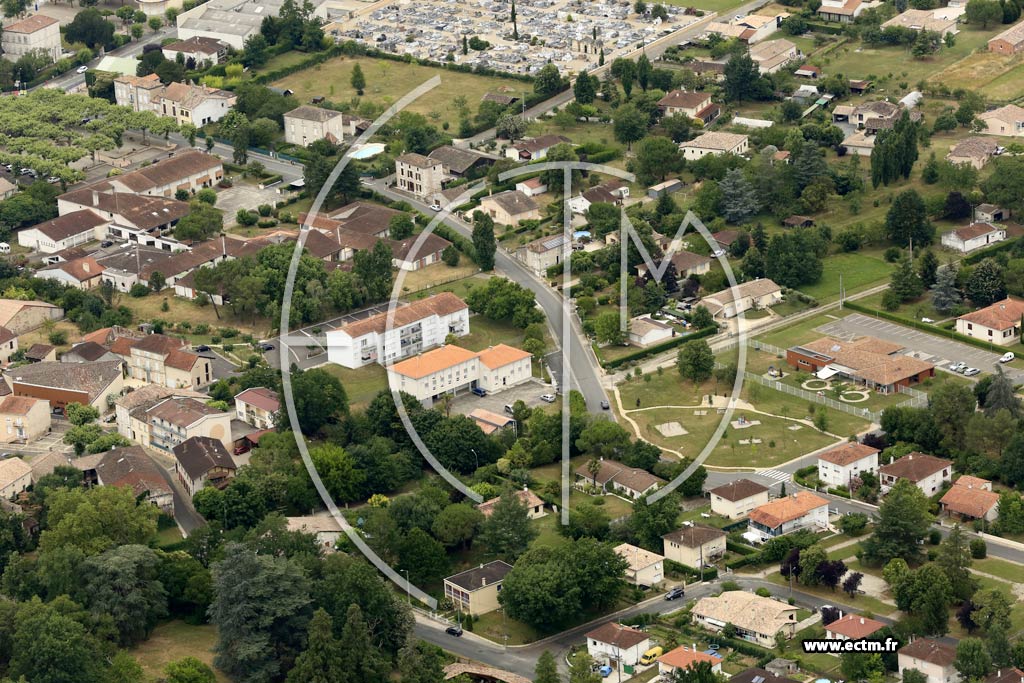 Photo arienne de Castelmoron-sur-Lot