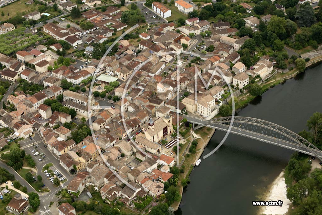 Photo arienne de Castelmoron-sur-Lot (Centre)