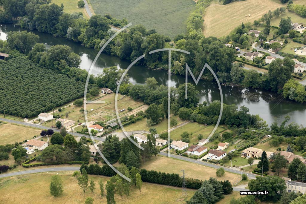 Photo arienne de Le Temple-sur-Lot