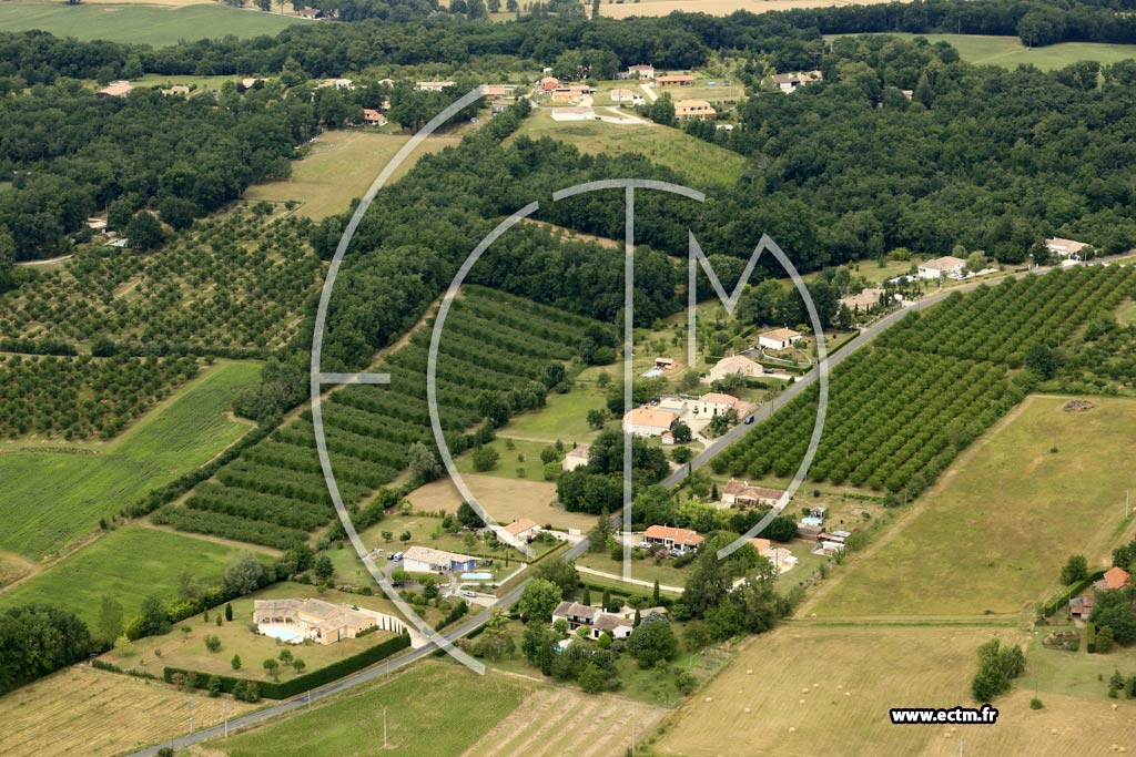 Photo arienne de Ldat (Clot de Michou)