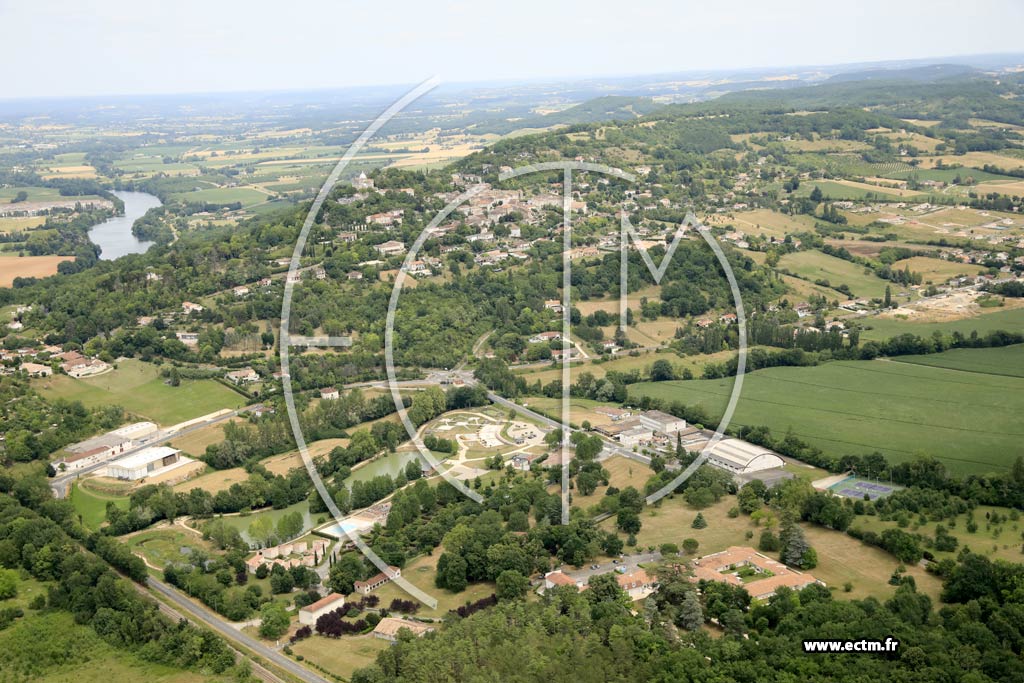 Photo arienne de Penne-d'Agenais (Ferri)