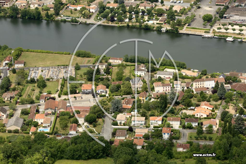 Photo arienne de Penne-d'Agenais (Port de Penne)