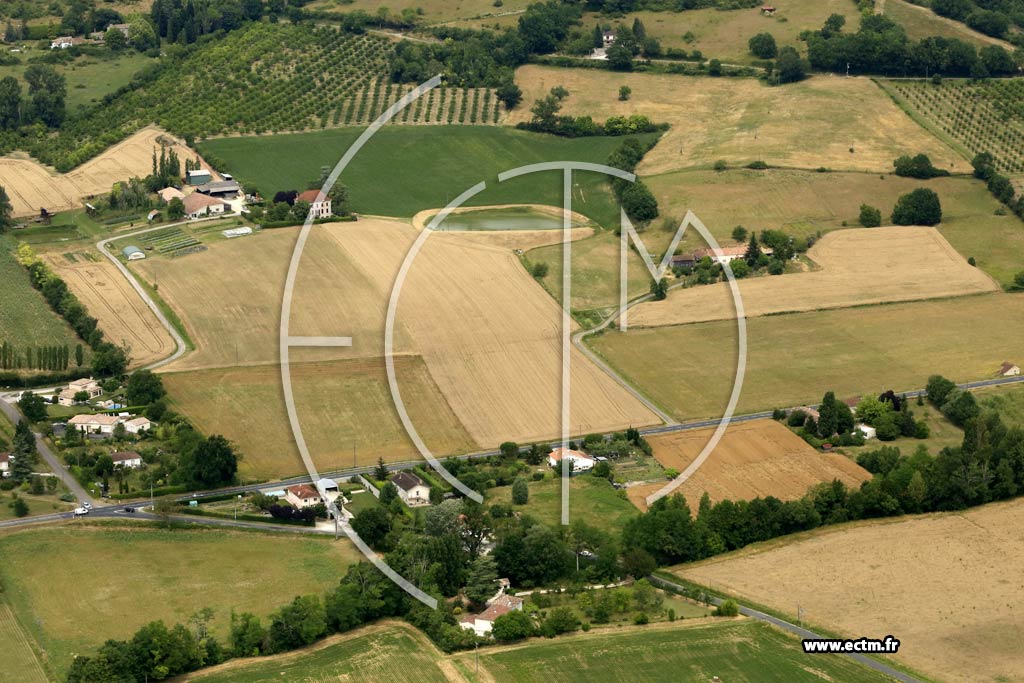 Photo arienne de Penne-d'Agenais (Pradace - Pied Bas)