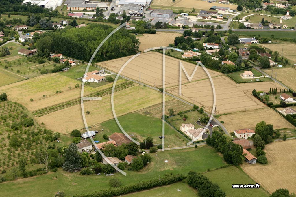 Photo arienne de Penne-d'Agenais (Sarrazy)