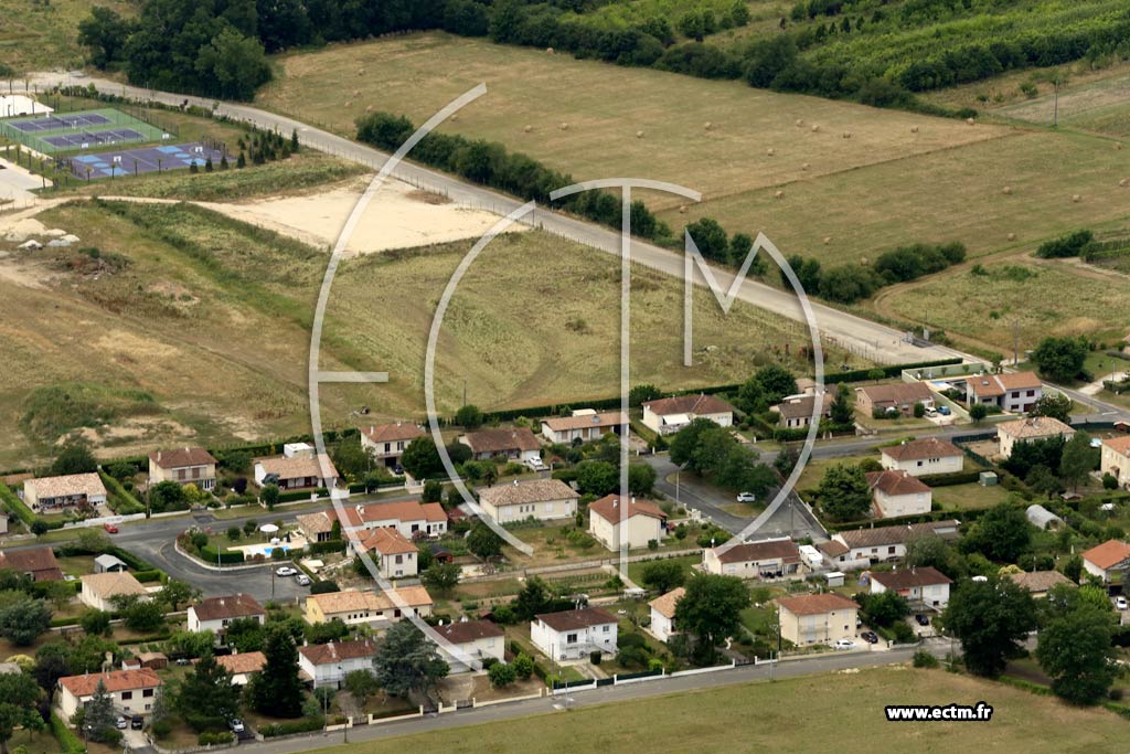 Photo arienne de Saint-Sylvestre-sur-Lot (Bioul)