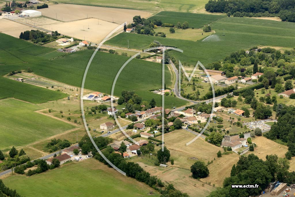 Photo arienne de Saint-Sylvestre-sur-Lot (Saint-Marcel)
