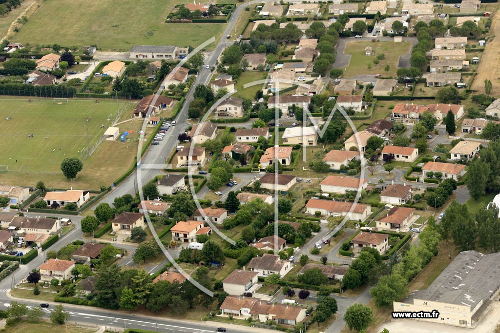 Photo arienne de Sainte-Livrade-sur-Lot