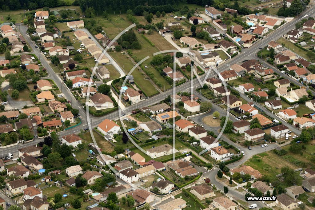 Photo arienne de Sainte-Livrade-sur-Lot