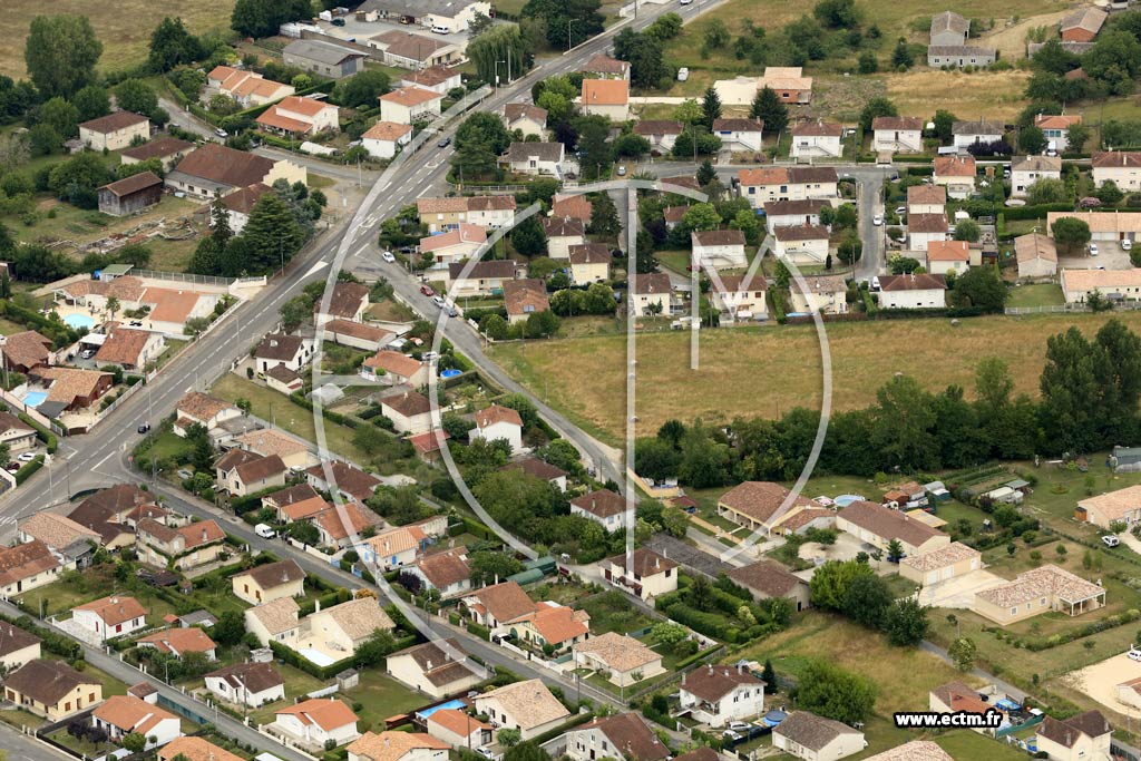 Photo arienne de Sainte-Livrade-sur-Lot