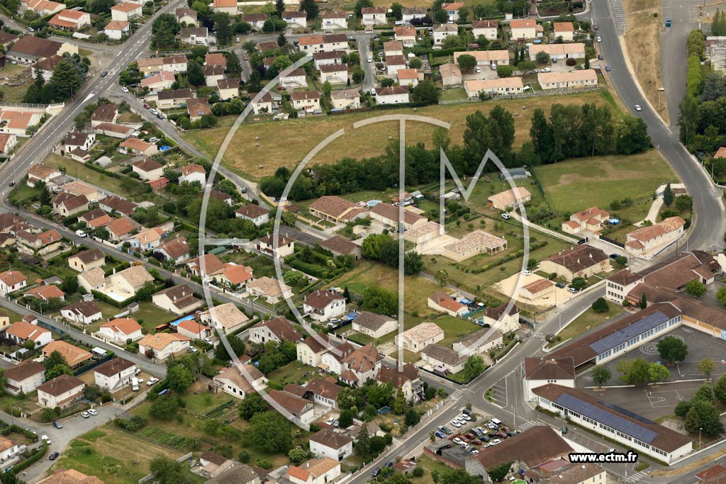 Photo arienne de Sainte-Livrade-sur-Lot