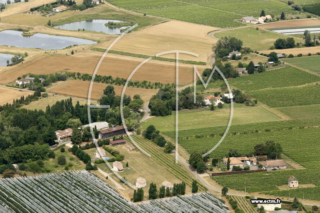 Photo arienne de Sainte-Livrade-sur-Lot (Bellevue)