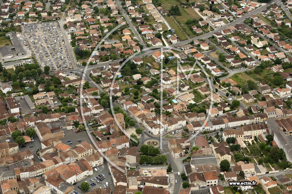 Photo arienne de Sainte-Livrade-sur-Lot (Centre)