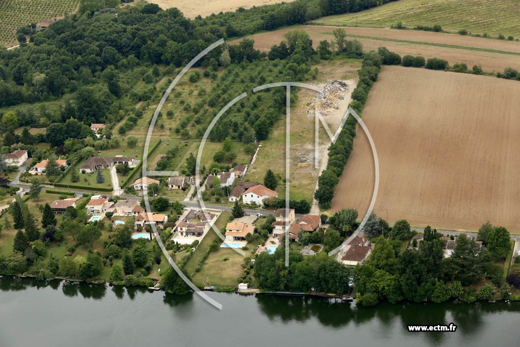 Photo arienne de Sainte-Livrade-sur-Lot (Lamelon)