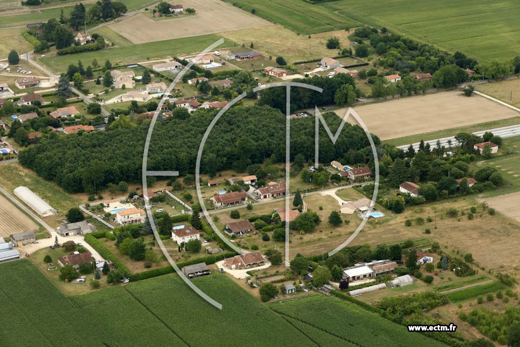 Photo arienne de Sainte-Livrade-sur-Lot (Lapze)