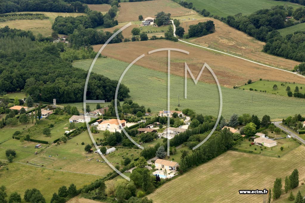 Photo arienne de Villeneuve-sur-Lot (Albis)