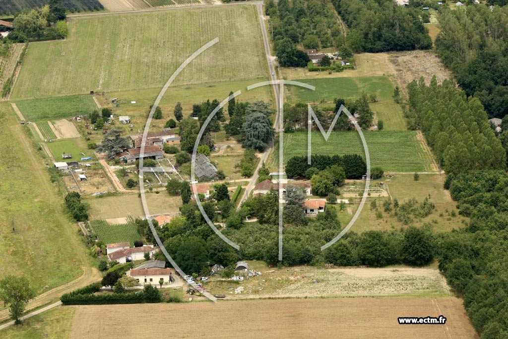 Photo arienne de Villeneuve-sur-Lot (Barjou)