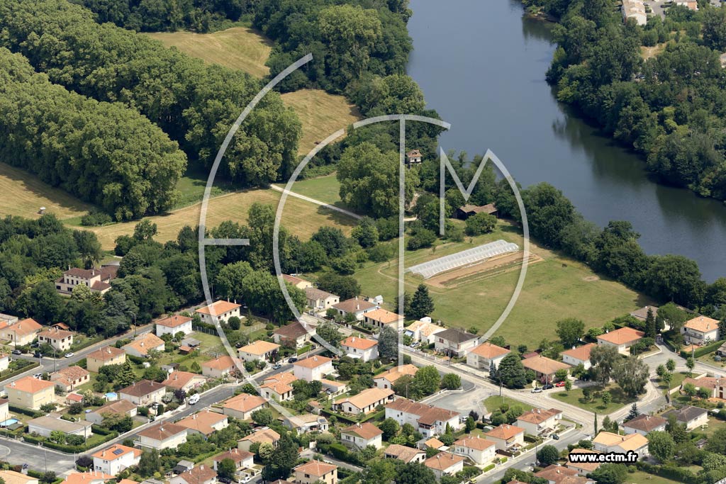 Photo arienne de Villeneuve-sur-Lot (Bordeneuve)