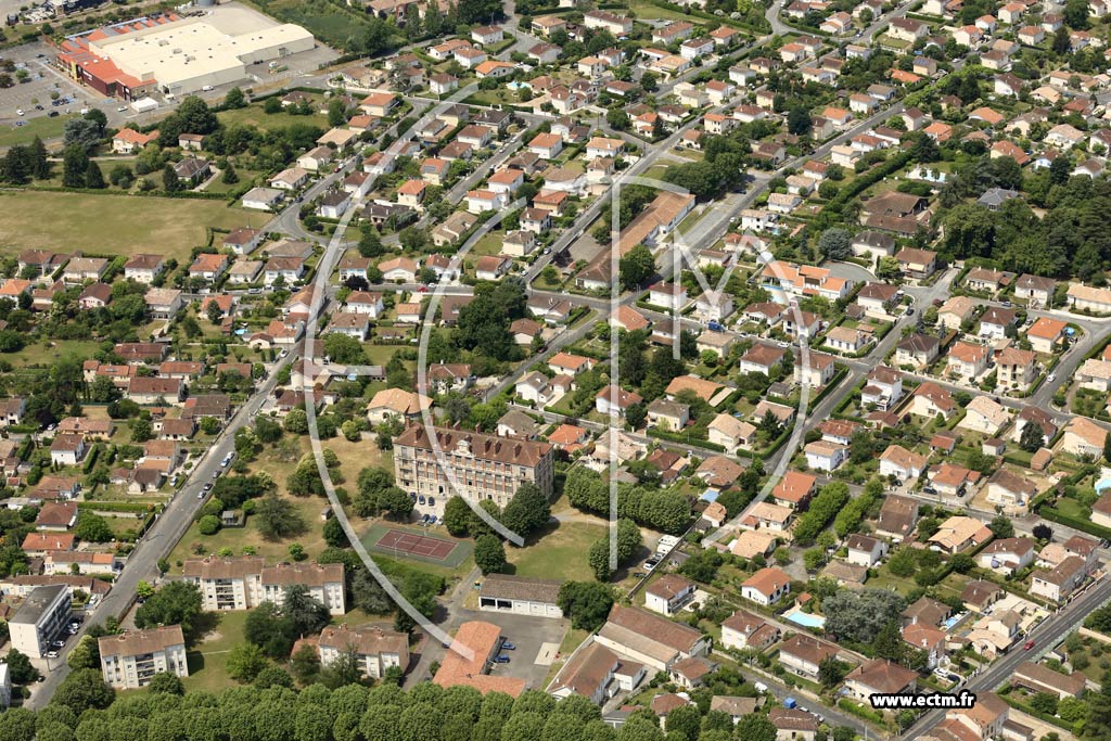 Photo arienne de Villeneuve-sur-Lot (Bordeneuve)
