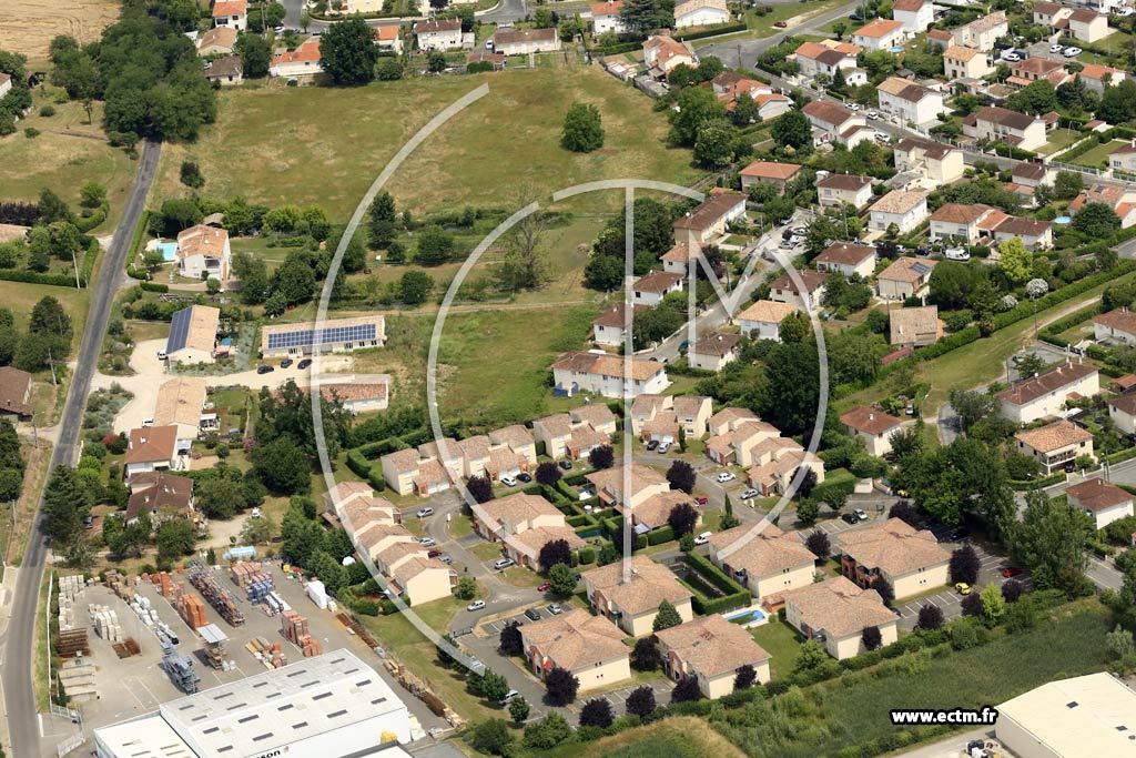 Photo arienne de Villeneuve-sur-Lot (Bordeneuve)