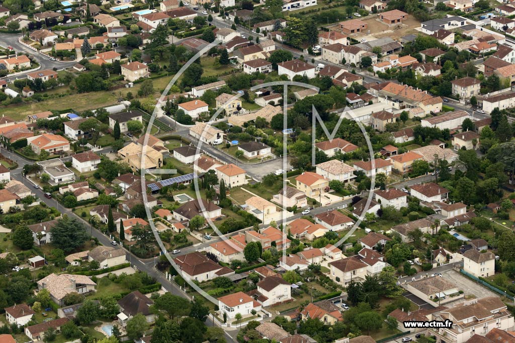 Photo arienne de Villeneuve-sur-Lot (Bourgade)