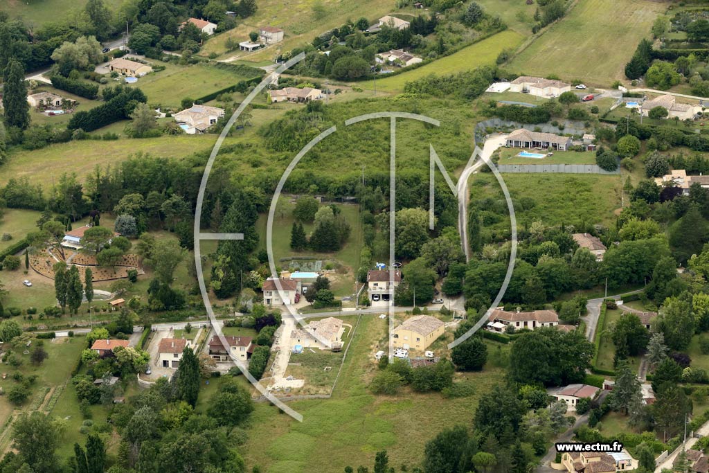 Photo arienne de Villeneuve-sur-Lot (Cantegrel)