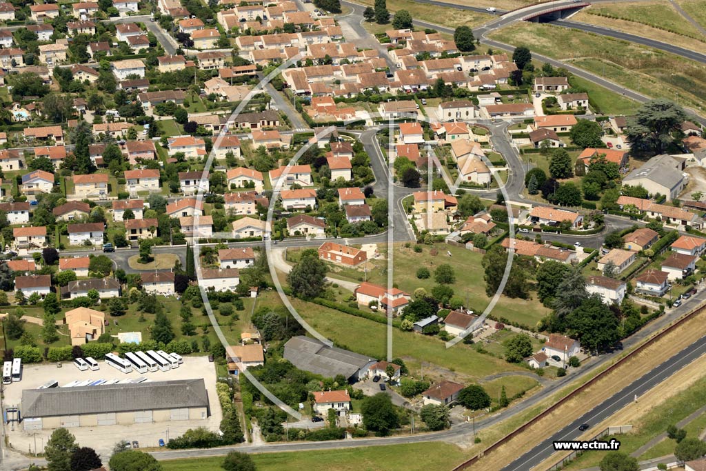 Photo arienne de Villeneuve-sur-Lot (Carrre)